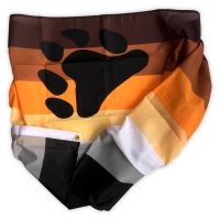 PRIDE-Flagge I Bären-Fetish I 90 x 150-cm