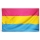 PRIDE-Flagge I Pansexuell I 90 x 150-cm