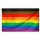 PRIDE-Flagge I Philadelphia-Regenbogen I 90 x 150-cm