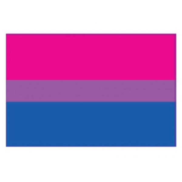 Aufkleber-Sticker - Bisexuell Pride-Flagge I 5 x 7,6-cm