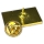PRIDE - Premium Pin I Progress-Intersex-Regenbogen-Flagge I gold