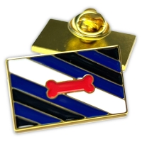 PRIDE - Premium Pin I Puppy-Play-Flagge I gold