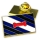 PRIDE - Premium Pin I Puppy-Play-Flagge I gold