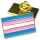 PRIDE - Premium Pin I Transsexuell-Flagge I gold