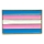 PRIDE - Premium Pin I Transsexuell-Flagge I gold