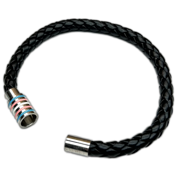 PRIDE - Armband mit Magnetverschluss I Transsexuell I schwarz