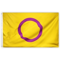 PRIDE-Flagge I Intersexuell I 90 x 150-cm