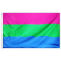 PRIDE-Flagge I Polysexuell I 90 x 150-cm