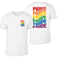 PRIDE-KIOSK - T-Shirt I Retro-Pride I Back-Print I...