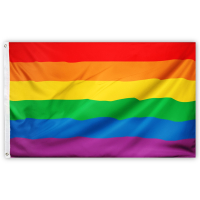 Regenbogen-Pride-Fahne I 90 x 150-cm